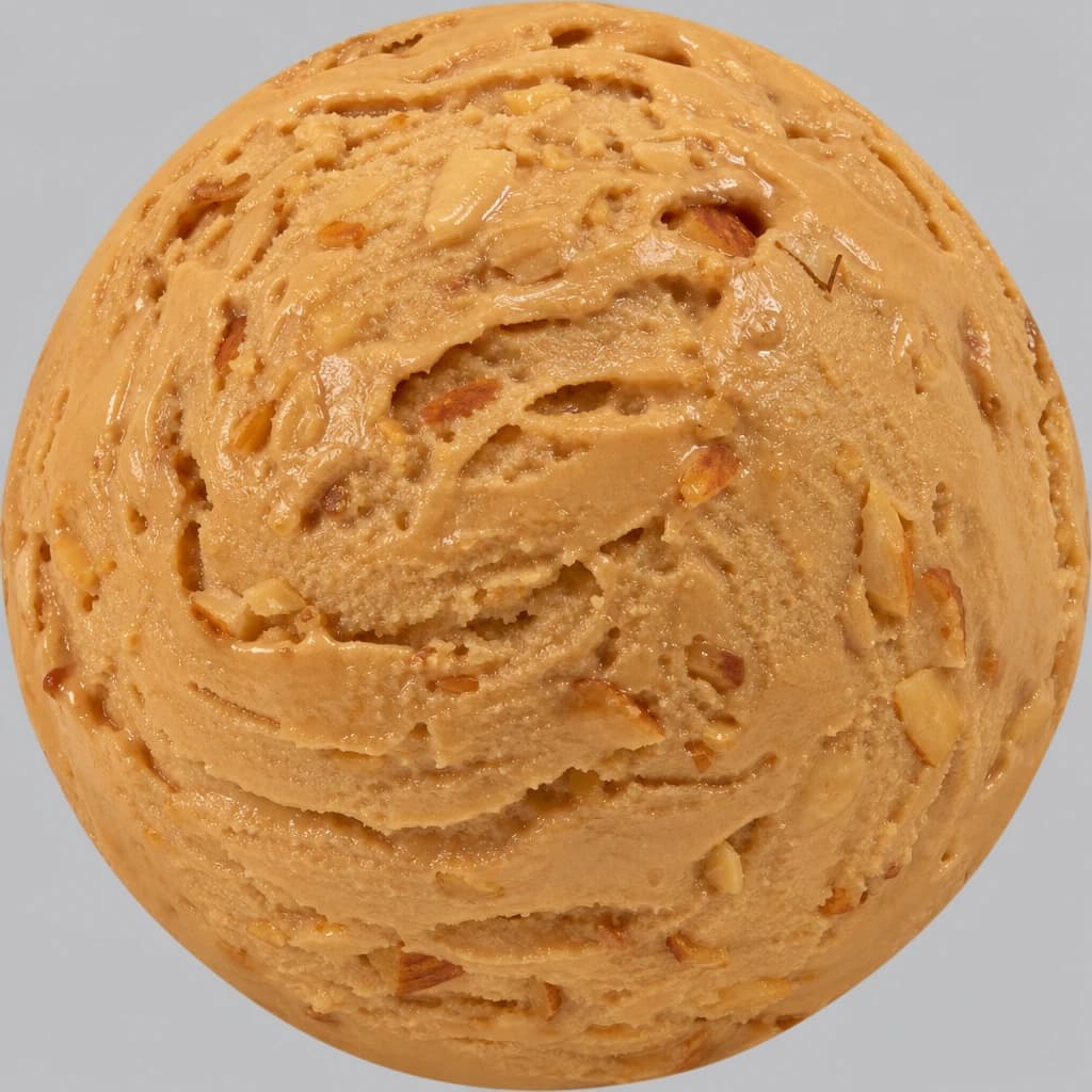 Almond Caramel gelato