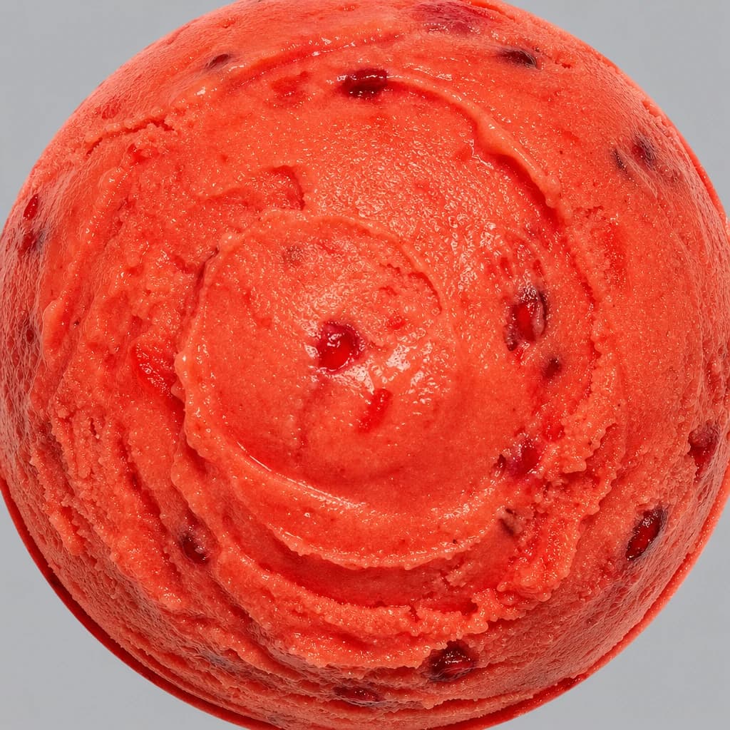 Orange Pomegranate gelato