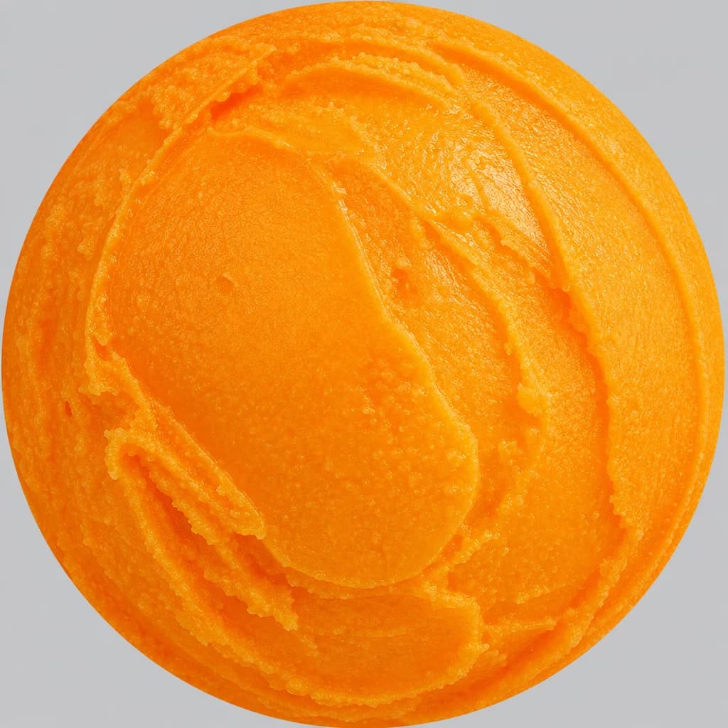 Orange gelato