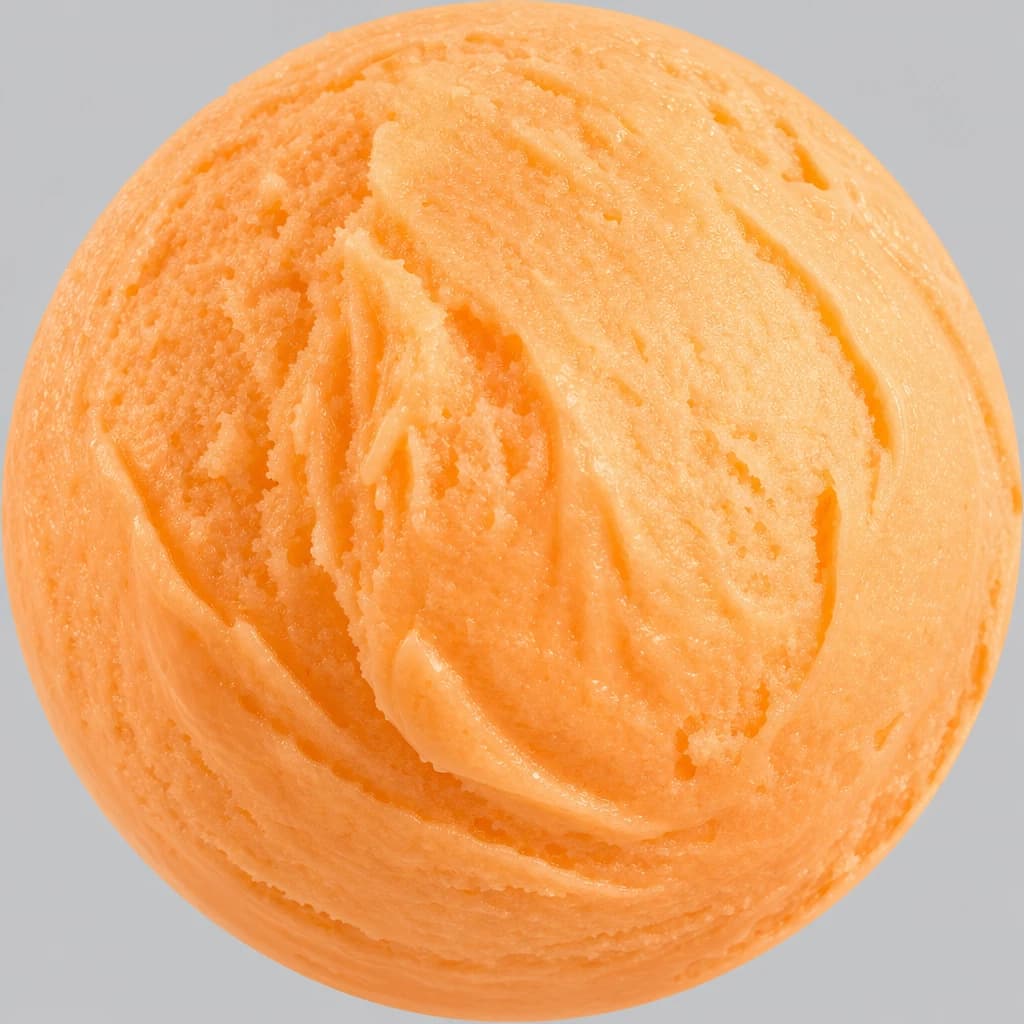 Peach gelato
