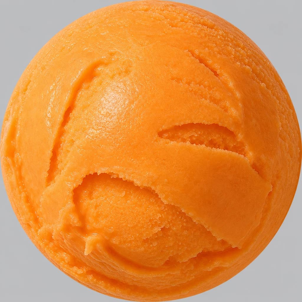 Tangerine gelato